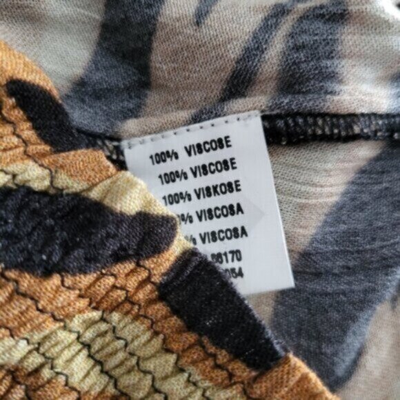 Anthropologie Stripe Puff Sleeve Blouse Sz Small - Picture 15 of 15